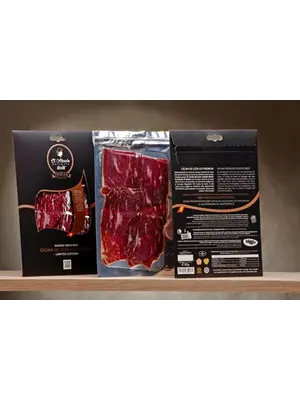 Halal Beef Cecina - Pre-Sliced 80g Halal Beef Cecina - Pre-Sliced 80g