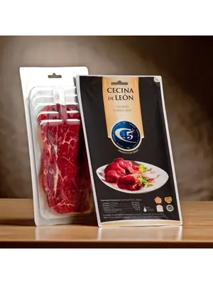 Halal Beef Cecina - 12 Months Reserva | Pre-Sliced 5 pack x  100g