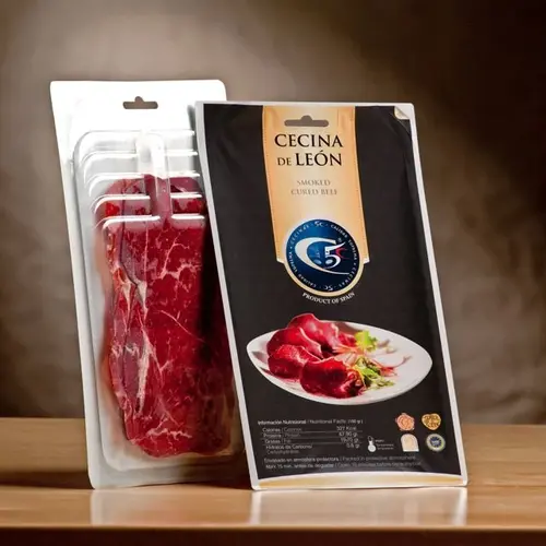 Halal Beef Cecina - 12 Months Reserva | Pre-Sliced Halal Beef Cecina - 12 Months Reserva | Pre-Sliced