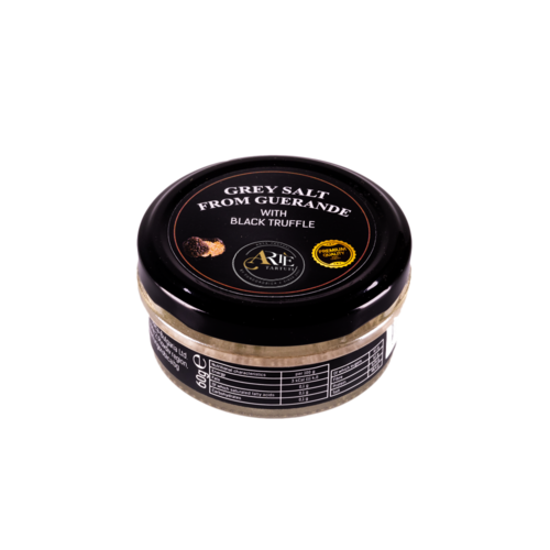 ARTE Grey salt from Guerande with Black truffle 60g ARTE Grey salt from Guerande with Black truffle 60g