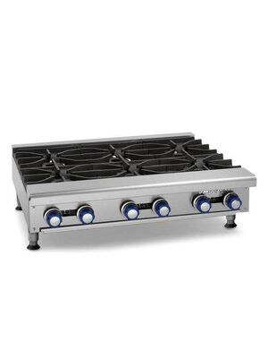 IMPERIAL Gas 6 Open Burners - Countertop