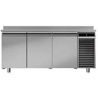 FRTSvg 7521 S01-Two door under counter s/steel Refrigerator - 130x70x85 cm