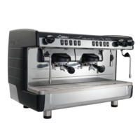 M23UP DT/2 Tall Cup Coffee Machine – 2-Group Professional Espresso Machine (Black-White)