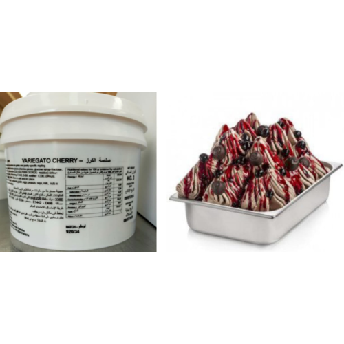ITAL DAIRY Variegato Cherry 3 KG ITAL DAIRY Variegato Cherry 3 KG