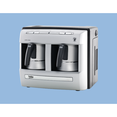 BEKO Turkish Coffee Machine - 1200W, 4 Cups, Double Jug- 8690842489945 - BKK2013 BEKO Turkish Coffee Machine - 1200W, 4 Cups, Double Jug- 8690842489945 - BKK2013