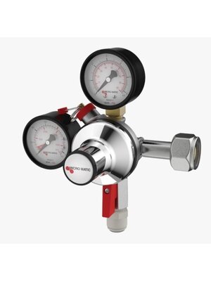 MICRO MATIC CO2 Regulator Premium Plus Primary Reducer 0-10/7 BAR / 0-140 PSI