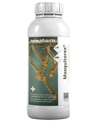 NewPharm Mosquitorex 1L – Natural Mosquito Larvae Control with Biodegradable Oils