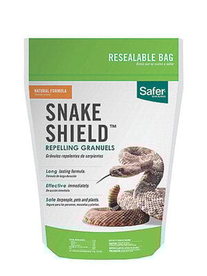SaferHand Snake Shield 4Lb Bag – Natural Snake Repellent Granules, Safe for Kids & Pets