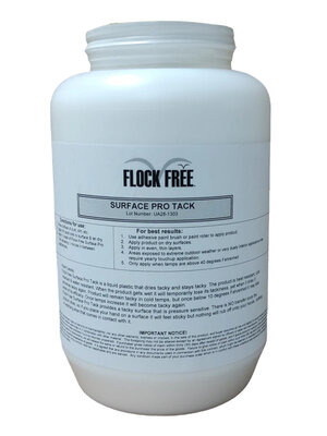 FLOCK FREE Flock Free Pro Tack Paint – Long-Lasting Bird Control with Tacky Surface Barrier