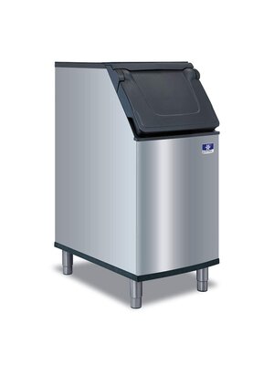 D420 Ice Bin | 383 lb Capacity Stainless Steel Commercial Ice Storage Bin