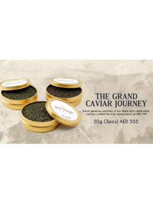 ADMIRAL The Grand Caviar Journey 3 x 50g