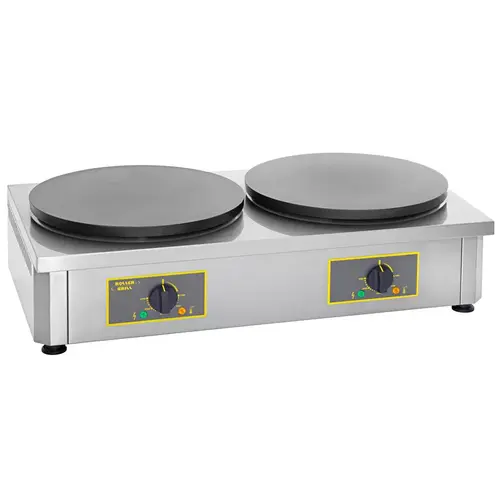 ROLLER GRILL CDE350 Electric Double Crepe Machine