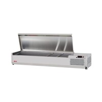 CTST-1500-13-N- Counter Top Salad Unit (GN 1/3 x 6 EA)