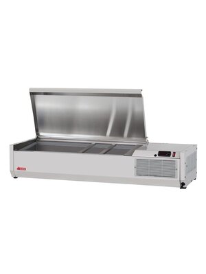 TURBO AIR CTST-1200-13 Counter Top Salad Unit (GN 1/3 x 4 EA) TURBO AIR CTST-1200-13 Counter Top Salad Unit (GN 1/3 x 4 EA)