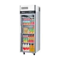 KR25-1G 1-Glass Door Topmount Upright Chiller
