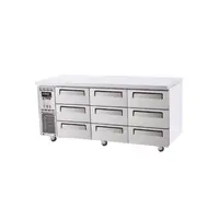 KUR18-3D-9 9-Drawer (3x3) Side-mount U/C Chiller