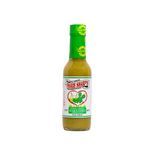MARIE SHARP'S Habanero Hot Green Pepper Sauce, 5oz