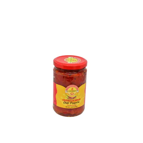 TUTTOCALABRIA Crushed Calabrian Chili Peppers in Oil – 285g Glass Jar