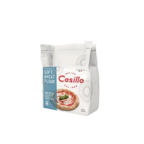 CASILLO Blu Zero XL Soft Wheat Flour for Pizza – Professional Italian Pizza Flour