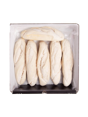 BAKEMART Baguette White (6 pieces per box) Ready To Bake (Frozen)