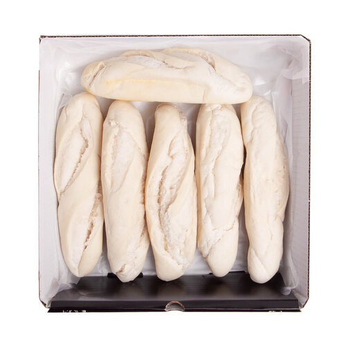 BAKEMART Baguette White (6 pieces per box) Ready To Bake (Frozen)