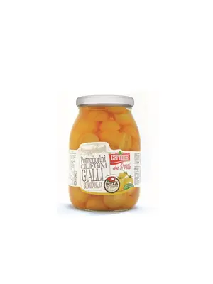 CARBONE CONSERVE Cherry Yellow Semi-Dried Tomatoes 950g | Premium Italian Semi-Dried Tomatoes