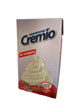 CREMIO For Whipping 26% Non Dairy Whipping Cream 12 x 1L