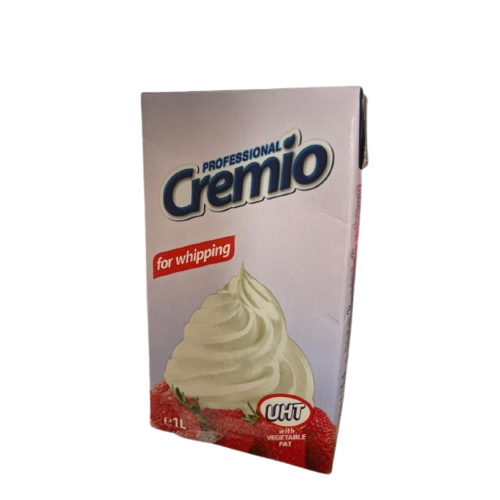 CREMIO For Whipping 26% Non Dairy Whipping Cream 12 x 1L