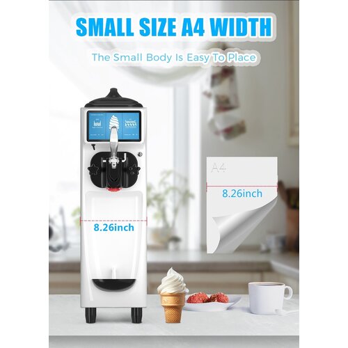 ST16RELW- Single Soft Serve Ice Cream Machine ST16RELW- Single Soft Serve Ice Cream Machine