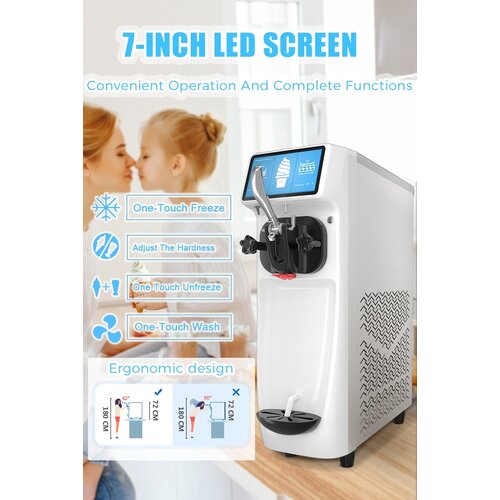 ST16RELW- Single Soft Serve Ice Cream Machine ST16RELW- Single Soft Serve Ice Cream Machine