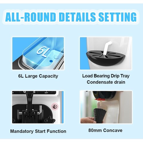 ST16RELW- Single Soft Serve Ice Cream Machine ST16RELW- Single Soft Serve Ice Cream Machine