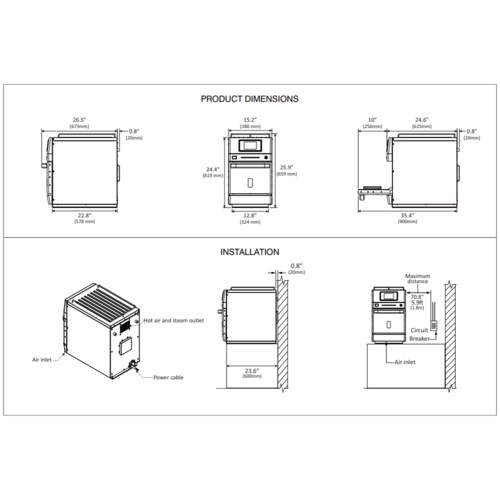 FIT EXPRESS (Dual Magnetron) Speed Oven - Demo Unit