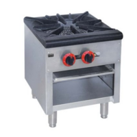 HDSSPR‐1 Commercial Gas Pot Range with 3-Ring Burner
