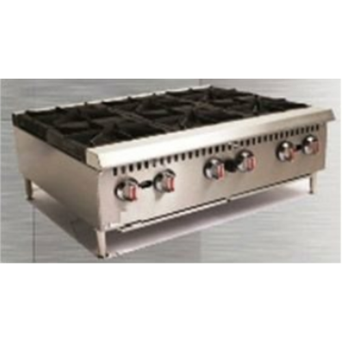 Heavy Duty Systems HDSCTH‐36‐30K Commercial Gas Countertop Hotplate