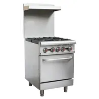 HDSGR‐24 Commercial Gas Heavy Duty Range with Oven