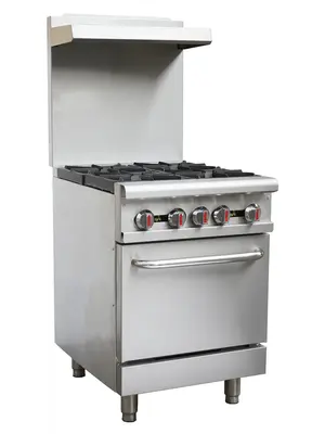 Heavy Duty Systems HDSGR‐24 Commercial Gas Heavy Duty Range with Oven