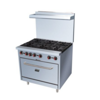 HDSGR‐36Commercial Gas Heavy Duty Range with Oven