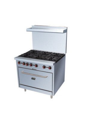 Heavy Duty Systems HDSGR‐36Commercial Gas Heavy Duty Range with Oven