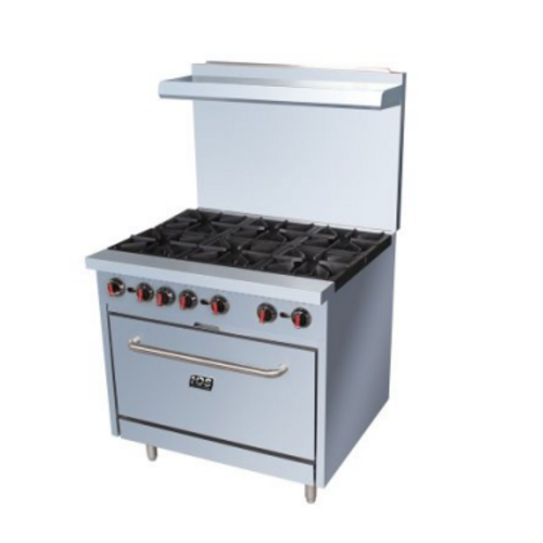 Heavy Duty Systems HDSGR‐36Commercial Gas Heavy Duty Range with Oven