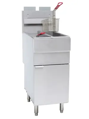 Heavy Duty Systems HDSFGH‐120S Commercial Gas Split Tank Fryer