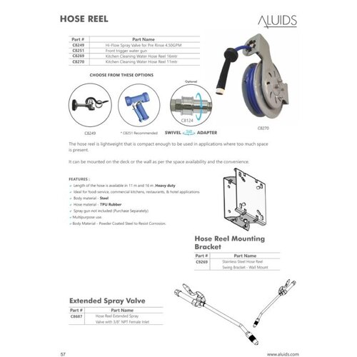 Aluids  C8251 Front Trigger Water Gun