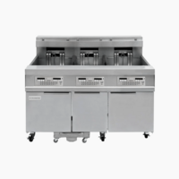 Triple Vat Electric Fryer