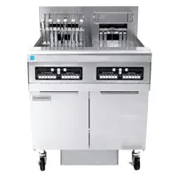 Electric Fryer – 2-Vat, Built-in Filtration