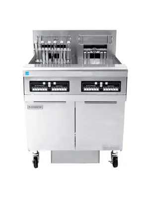 FRYMASTER Electric Fryer – 2-Vat, Built-in Filtration