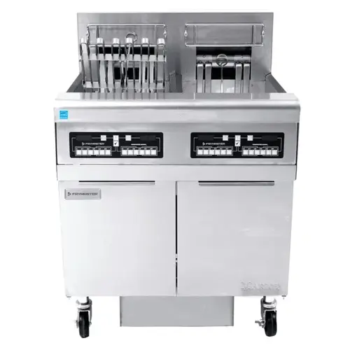 FRYMASTER Electric Fryer – 2-Vat, Built-in Filtration