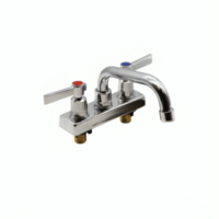 C9192 Workboard Faucet 4″ Centre Deck Mount with 6″ Swing Spout