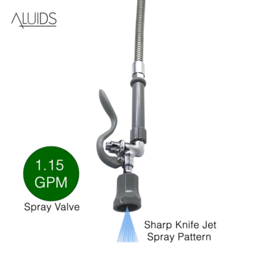 Aluids C8042 Low Flow 1.15 GPM Pre-Rinse Spray Valve