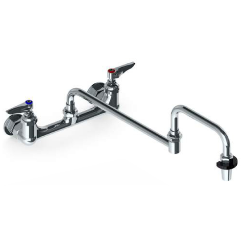Aluids C8559 Double Hole Wall Mount Pot Filler Faucet