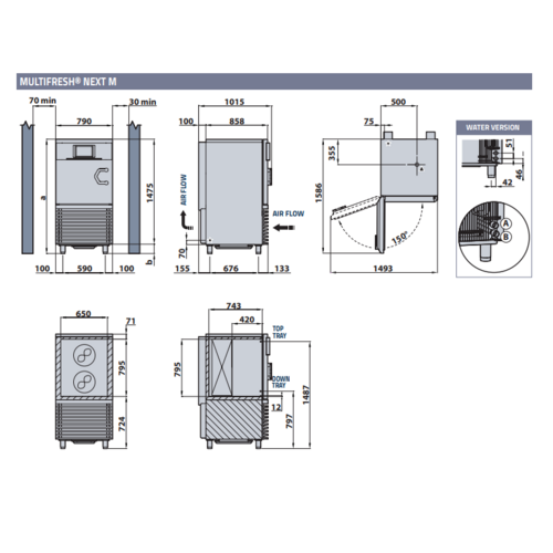 IRINOX MF Next M - Multi Fresh® Blast Chiller / Shock Freezer