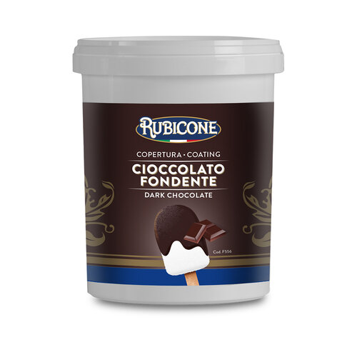 Rubicone F556 - Dark Chocolate Ice Cream Coating